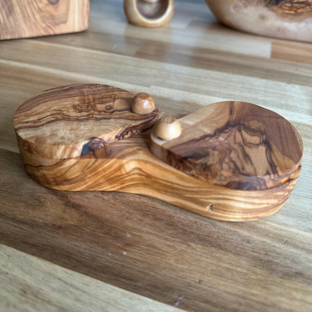 Olive Wood Spice Jar