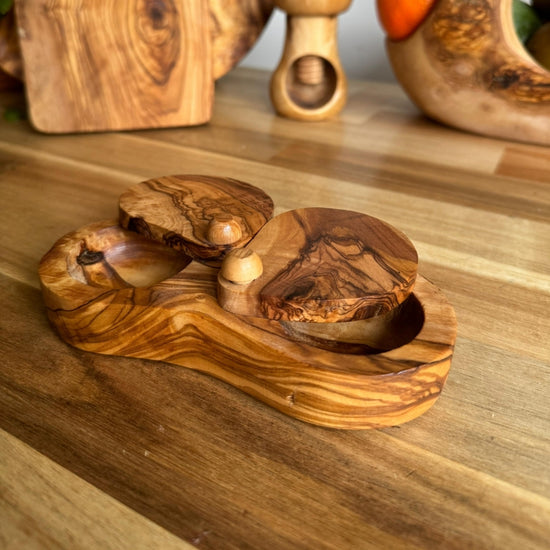 Olive Wood Spice Jar